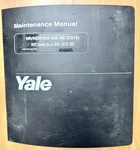 Yale Forklift Nr Ndr 035-045 Ae & Ns 040-050 Af Service Maintenance Manual. Fixed Price $97.75.