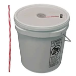 Rope Products 027443 Red/white 2200 Foot 500LBS Pull Twine Bucket. Fixed Price $57.01.
