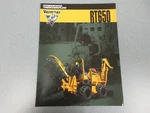 Vermeer RT650 Hydrostatic Trencher/plow Brochure 4 Page. Fixed Price $25.00.