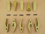 Teeth + Adapters Pins For Case Industrial W14H SR160B Skid Steer SR175B. Fixed Price $210.00.