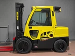 2022 Hyster H90FT Diesel Stage Mast 9000 Lb Full Cab Pneumatic Forklift Yale. Fixed Price $29985.00.