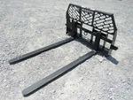 Bradco Signature Series 60" Wide, 72" 6,000 Lb Pallet Forks, Skid Steer Loader. Fixed Price $1619.99.