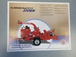 Morbark Storm 2012-D Wood Chipper Sales Sheet. Fixed Price $25.00.