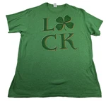 Unisex Green Luck 4 Leaf Clover St. Patrick's Day Shirt Size Xl Novelty Spring. Fixed Price $9.87.
