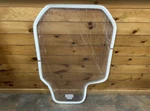 1/4" Manitou Skid Steer Door Polycarbonate Lexan. Fixed Price $530.00.