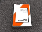 Terex TH842C Telehandler Parts Catalog Owner Operator & Maintenance Manual. Fixed Price $113.58.