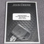John Deere 1512E, 1810E, 1814E, 2112E Scraper Owners Operators Manual - OMCM2040. Fixed Price $46.42.