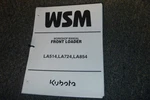 Kubota LA514 LA724 LA854 Tractor Front Loader Shop Service Repair Manual Xz. Fixed Price $167.84.