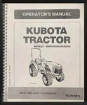 Tractor Operators Maintenance Manual Fits Kubota B2650 B3350SU. Fixed Price $24.97.