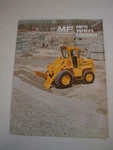 Massey-ferguson Front-end Wheel Loader Tractor Brochure Original '75. Fixed Price $39.99.