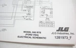 Jlg Rough Terrain Scissor Lift Electrical Schematic Diagram. Fixed Price $124.99.