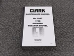 Clark Michigan 175B Articulated Wheel Loader Shop Service Repair Manual 3267. Fixed Price $122.93.