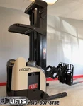 Crown RD5220-30 Standup Electric Double Deep Reach Truck Forklifts 341" Mast. Fixed Price $24950.00.