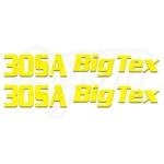 Trailer 30SA - Set Of 4 Decals Stickers. Fixed Price $25.00.