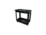 Rubbermaid Commercial 9T6600BLA Service/utility Cart, 2-SHELF, 16W X 34D 31-1/. Fixed Price $409.99.