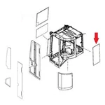 Glass 4683794 Fits Hitachi ZX35U-3F ZX38U-3F ZX40U-3U. Fixed Price $212.31.