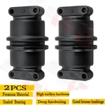 2PCS Black Bottom Roller Fits Kubota KX080-3 KX080-4 Excavator Undercarriage. Fixed Price $309.00.