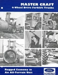 Fork Lift Truck Data Sheet - Master Craft 4WD C1989 Brochure (LT602). Fixed Price $10.21.