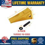 5X Bucket TEETH,9J2358 Pins 8E6359 Retainer 1U3352 1U-3352 For Cat J350 13B 214B. Fixed Price $255.99.
