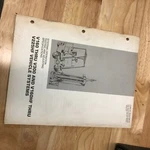 Caterpillar V160 Thru V300 225 Vehicle Systems Manual Forklift Truck. Fixed Price $65.00.