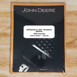 John Deere 120D Excavator Operation & Test Service Manual TM10736. Fixed Price $190.53.