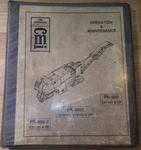 Cmi PR-800-7 PR-500C PR-650 Pavement Profiler Operation Maintenance Manual Book. Fixed Price $59.99.