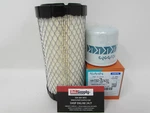 Genuine Kubota Engine Oil & Air Filter Kit (s/n =19024). Fixed Price $37.60.