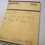 Case Davis Fleetline 20+4 Trencher Owner Operator Maintenance Parts Manual Guide. Fixed Price $29.25.