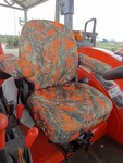 Kubota Seat Covers M5040-60/M6040-60/M7040-60/M8540-60/M9540-60 In Orange Camo. Fixed Price $36.95.