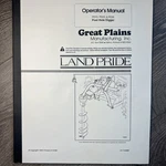 Land Pride PD15 PD25 PD35 Post Hole Digger Operators Manual. Fixed Price $11.89.