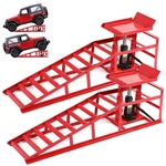 2 Pack Hydraulic High Lift Service Vehicle Ramp Heavy Duty Steel Car Truck. Fixed Price $189.99.
