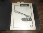 P&h Harnischfeger W-350A Rough Terrain Hydraulic Crane Parts Catalog Manual. Fixed Price $117.39.