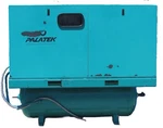 Sullivan Palatek 15 Hp Rotary Screw Air Compressor With 120 Gallon Tank 51 Cfm. Fixed Price $4650.00.