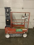 2013 Skyjack SJ12 Electric Runabout Scissor Vertical Mast Drivable Man Lift. Fixed Price $3250.00.