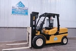 Yale GDP100VX, 10,000# Pneumatic, Cummins Diesel, 185" Three Stage, Sideshift. Fixed Price $59500.00.