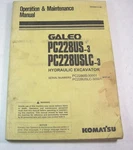 Komatsu PC228US-3 PC228USLC-3 Hydraulic Excavator Operator Maintenance Manual. Fixed Price $107.89.