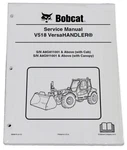 Bobcat V518 Telehandler Service Manual Shop Repair Book 3 Part Number # 6986676. Fixed Price $72.91.
