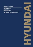 Hyundai HL960A HL960HD Wheel Loader Hardcover Repair Service Manual. Fixed Price $159.00.
