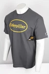 Caterpillar Men's Shirt Retro Logo Short Sleeve Magnet Gray 1010030. Fixed Price $15.29.