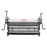 Kaka Sheet Metal Brake, 52 16 Ga Shear And Slip Roll Combo Bending Machine. Fixed Price $2643.85.