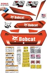 Fits Bobcat E42 Decal Kit Mini Excavator (new Version) 3M Vinyl / Free Shipping. Fixed Price $148.95.