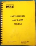 Fortress Allatt 650P Series Ii Paver Parts Manual Book Catalog. Fixed Price $49.99.