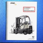 Crown C-5 Series Lpg Cushion Forklift Maintenance Manual Loop Bound Covered. Fixed Price $47.40.