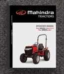 Diesel Compact Tractor Operator Manual Fits Mahindra Max 26XL Shuttle Hst M26. Fixed Price $23.00.