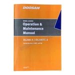 Daewoo Doosan DL200-3 DL200TC-3 Whel Loader Operators Operation & Maintenance. Fixed Price $119.00.
