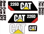 For Caterpillar 226D Skid Steer Replacement Decal Set Free Shipping. Fixed Price $94.00.