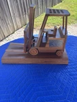 Wodden Forks Slide Back And Forth Clark 37 Year Award. Fixed Price $60.00.