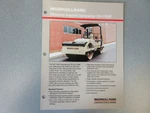 Ingersoll-rand DD-110HF Vibratory Roller Compactor Literature 2 Page. Fixed Price $20.00.