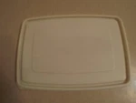 Rubbermaid Servin Saver # 7 Rectangle Almond Replacement Food Storage Cover Lid. Fixed Price $19.99.