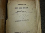 Towmotor Models 422S 462S 502S Forklift Truck Parts Catalog Manual Book. Fixed Price $117.42.